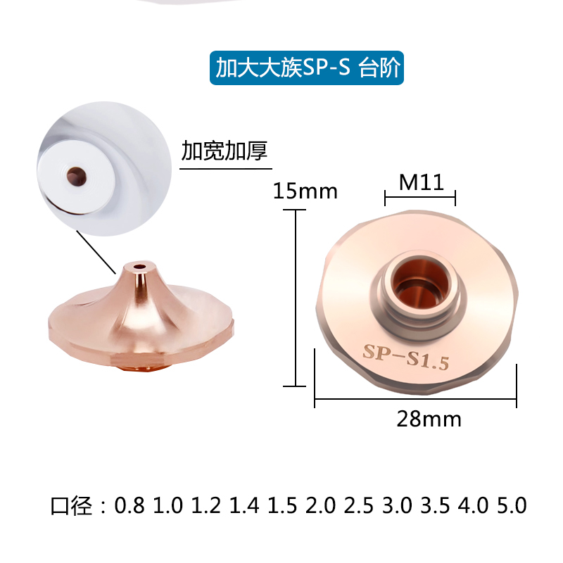 Han's SP-S Step Nozzle (Widened)