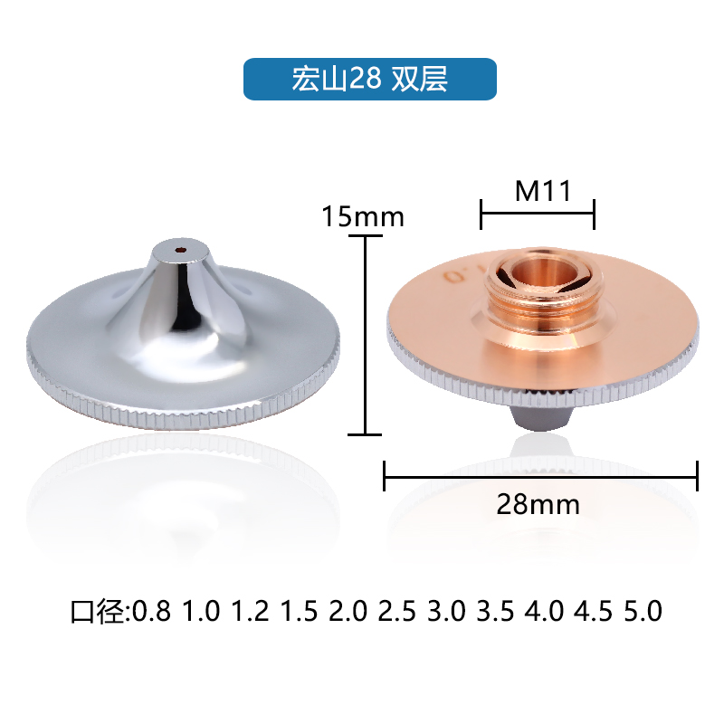 HSG 28 Nozzle · Double
