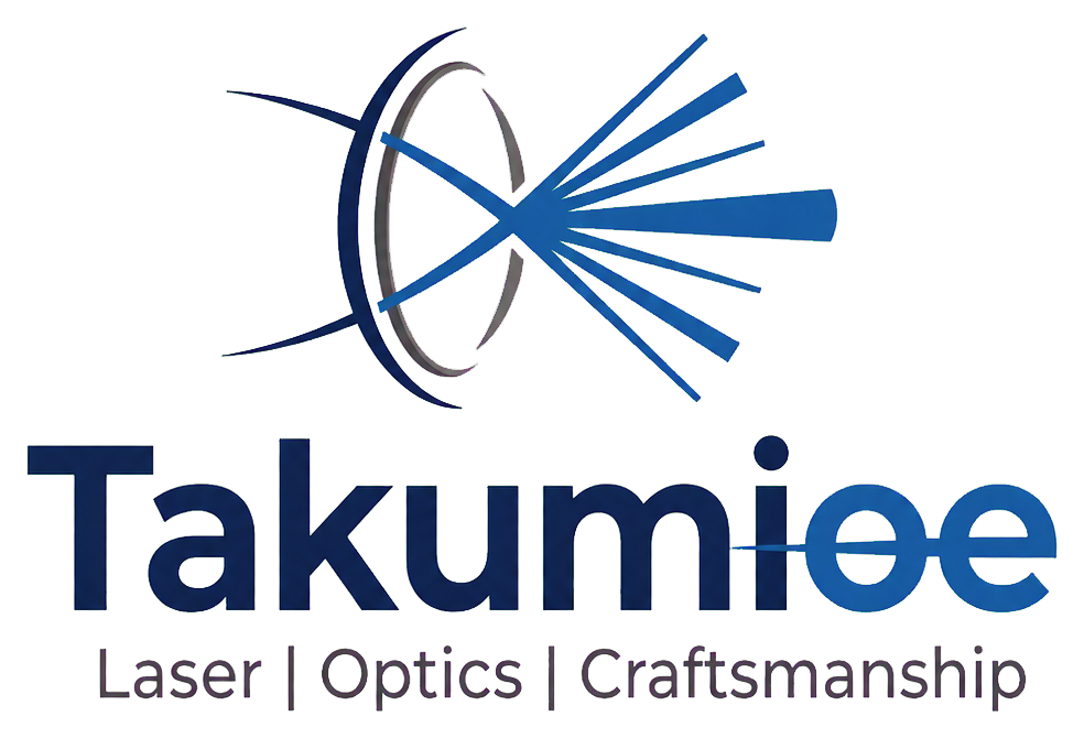 Takumioe Laser Optics Craftsmanship logo