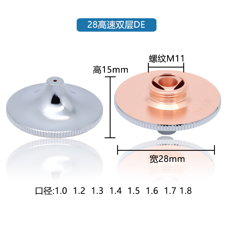 28 High-Speed Nozzle DE · Double