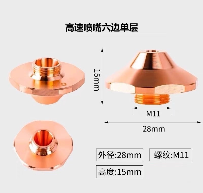 Hex High-Speed Nozzle · Single (New)